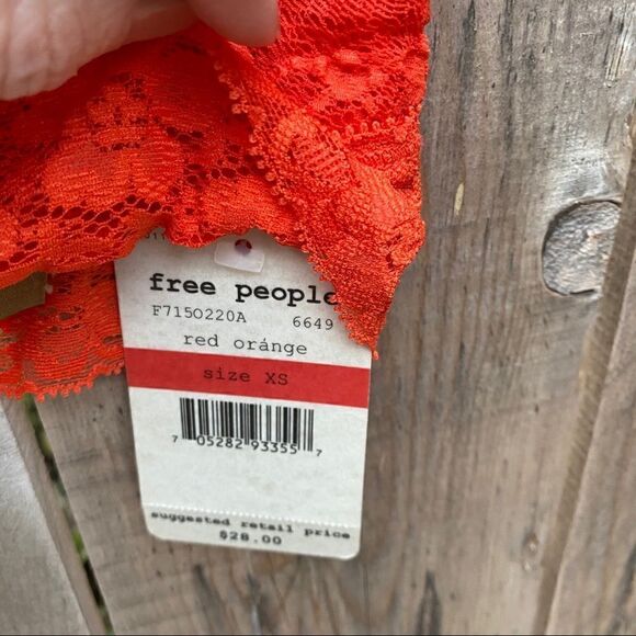 Free people Intimately FP Lace Bandeau Bralette xs - Picture 3 of 5